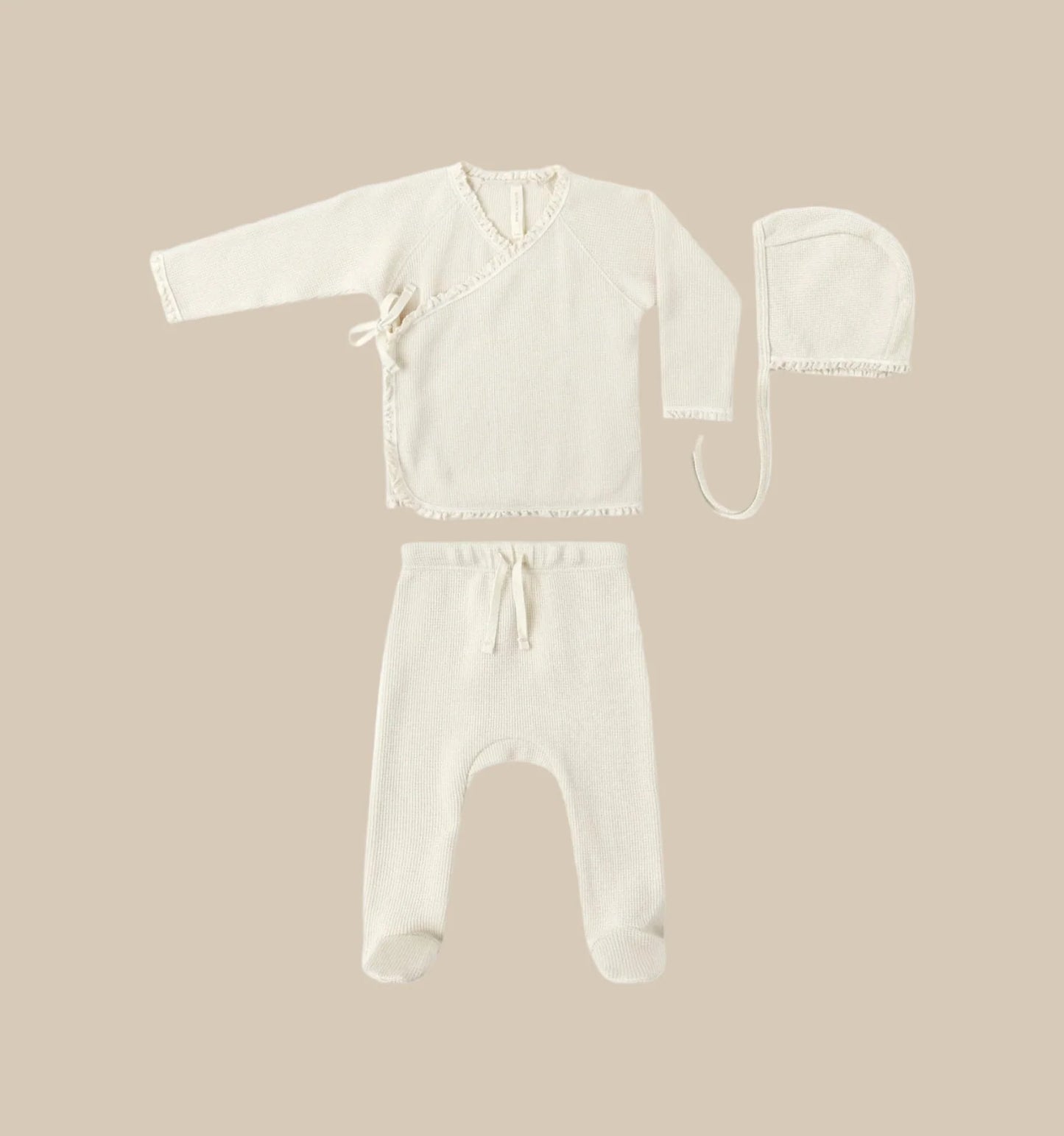 Kimono Waffle Set with Hat