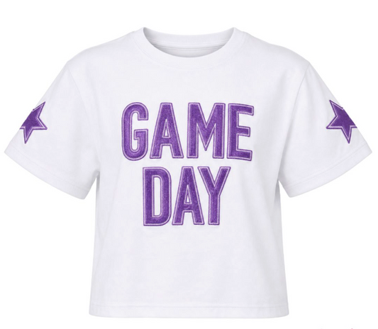 Shimmer “game day” shirt