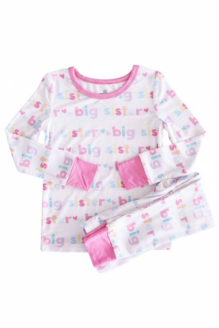 Big Sister Two Piece Pajama Set