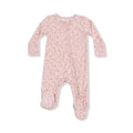 2 Way Zipper Footie Pink Floral