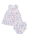 Jill Dress & Bloomer, Julep's Floral Patchwork
