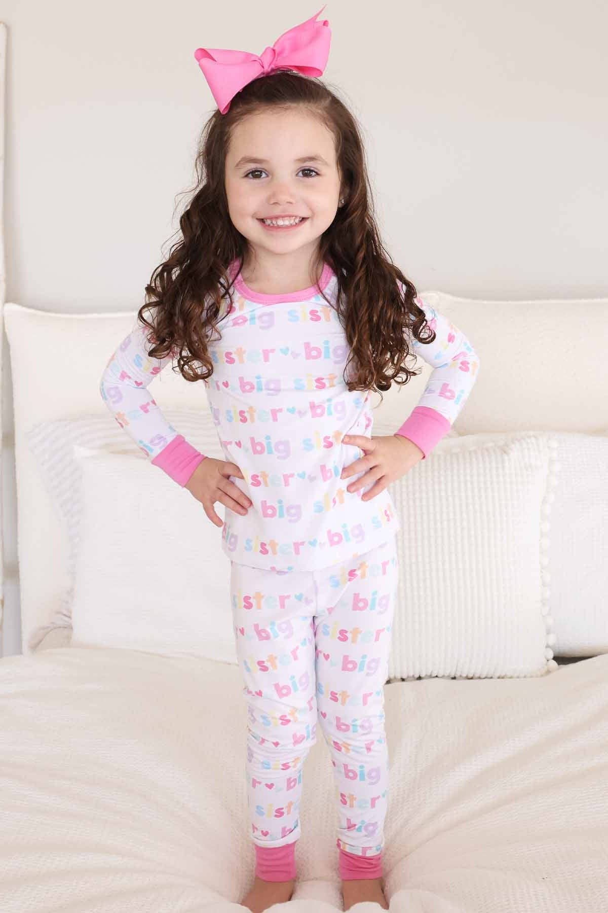 Big Sister Two Piece Pajama Set