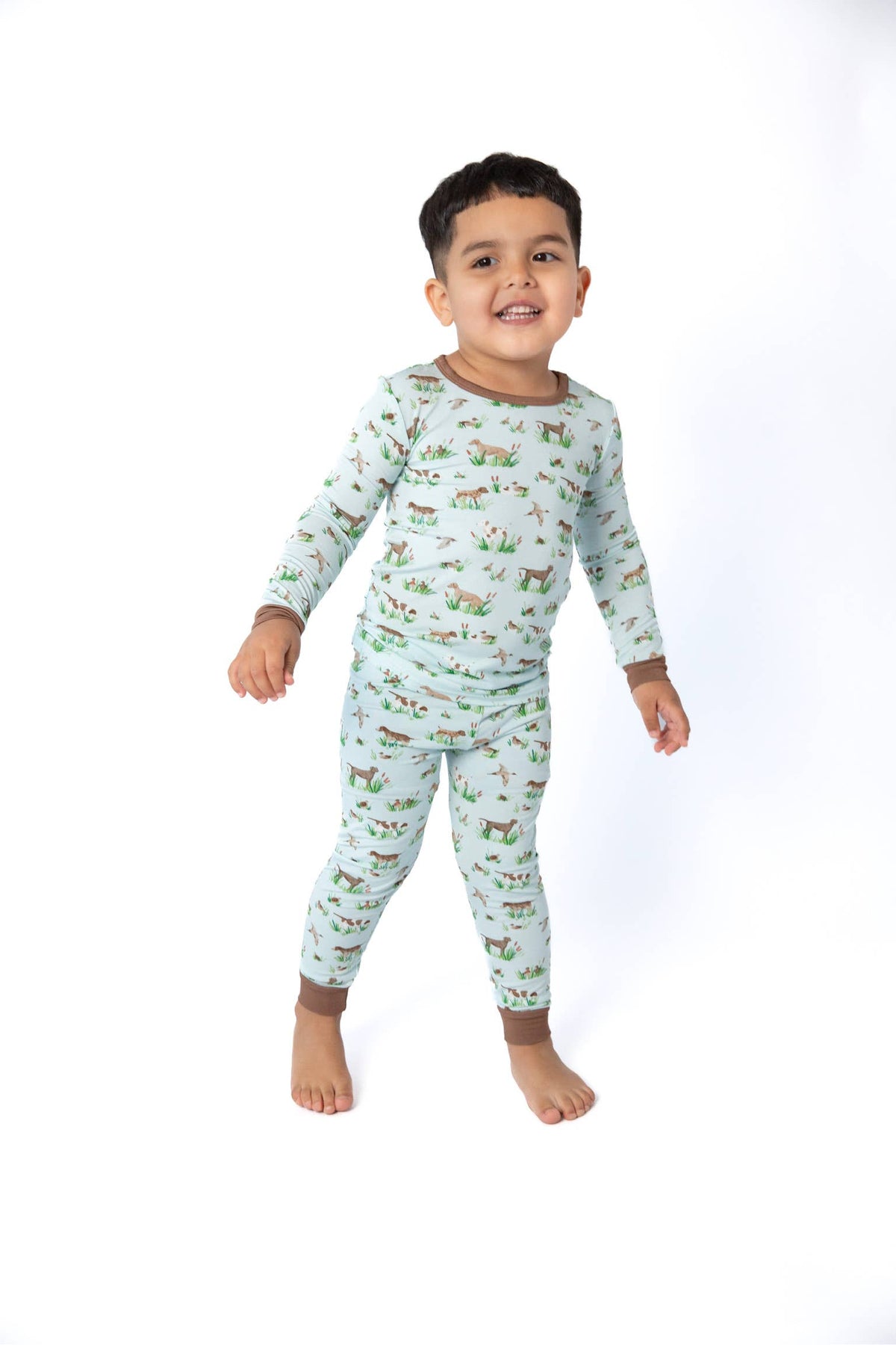Delta Bird Hunting Dogs Pajama Set