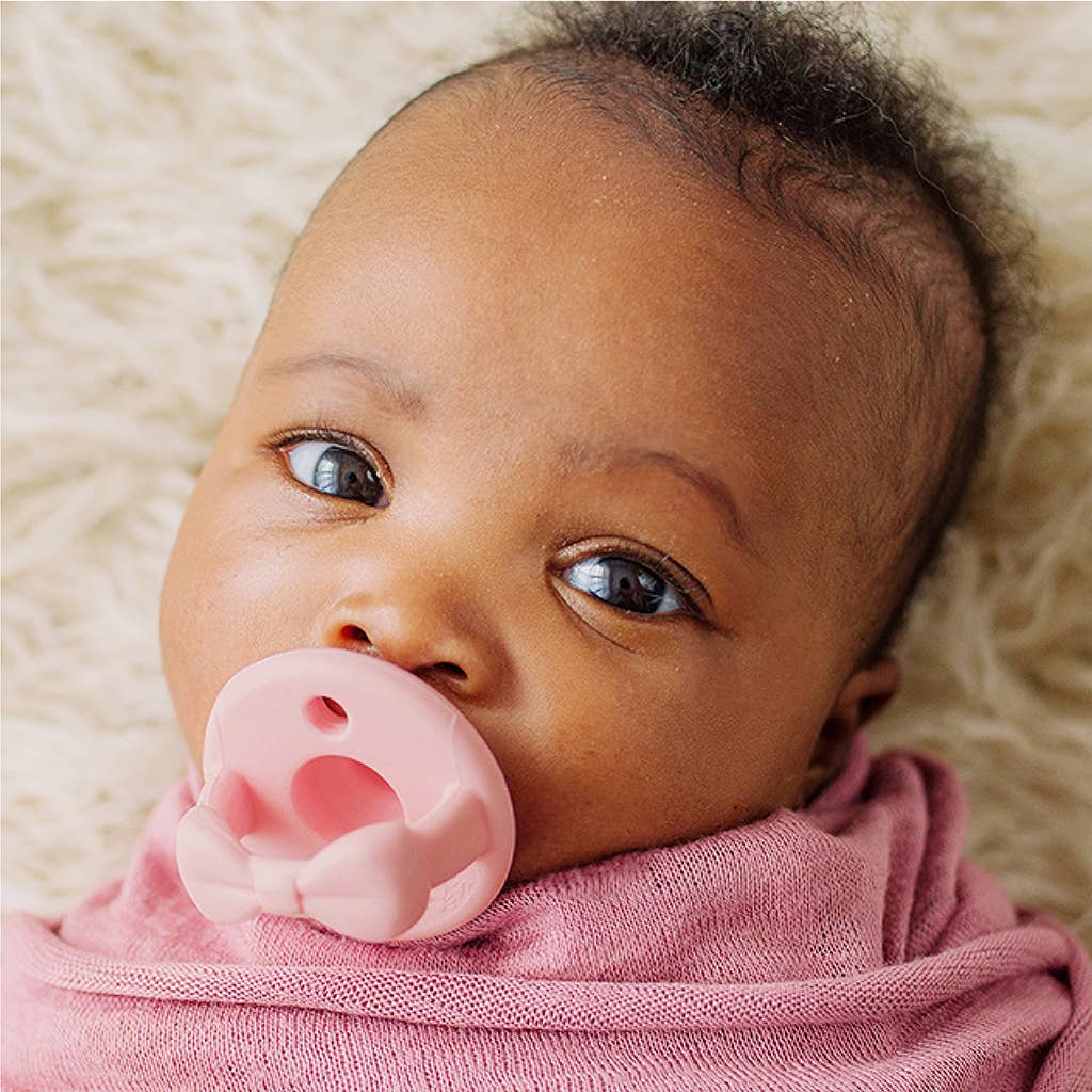 Sweetie Soother™ Orthodontic Pacifier Sets: Pink / 0-6 Months