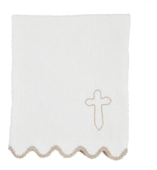 Cross Chenille Blanket