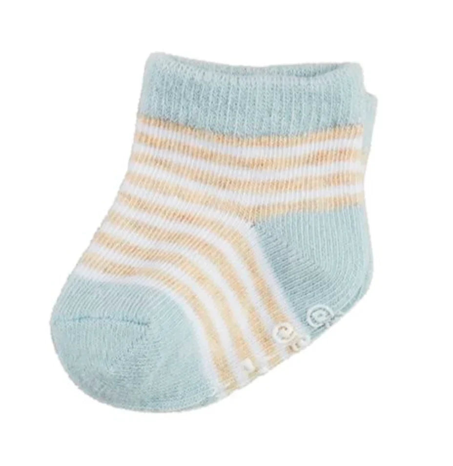 Grey striped socks