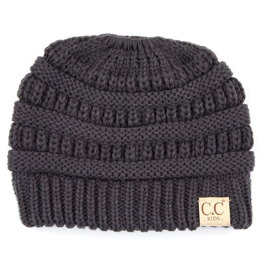 Kids Grey Beanie