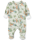 2 Way Zipper Footie Deers