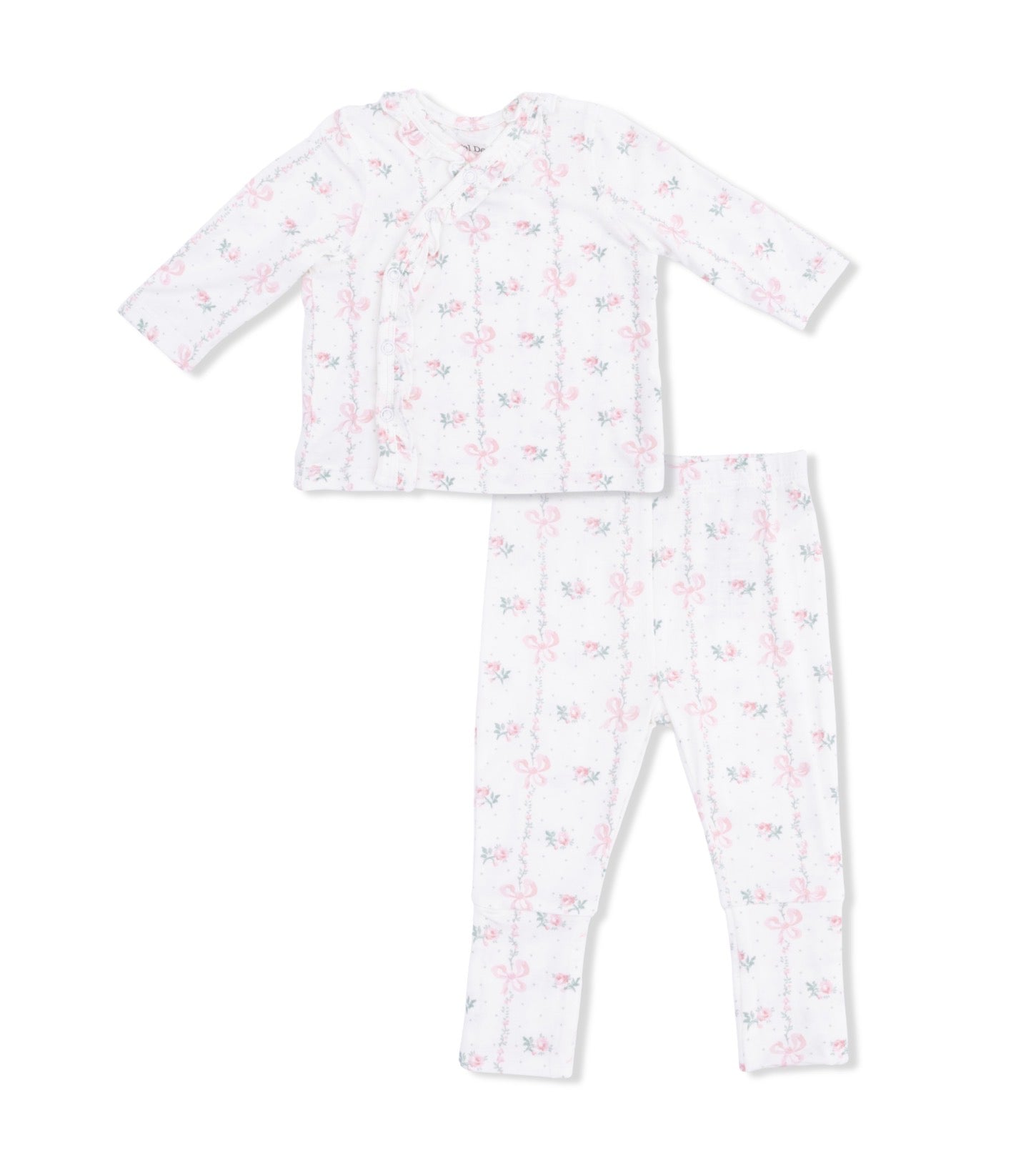 Take Me Home Set with Convertible Pants - Dainty Bows and Buds