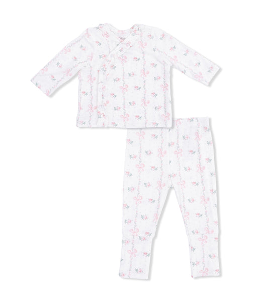 Take Me Home Set with Convertible Pants - Dainty Bows and Buds