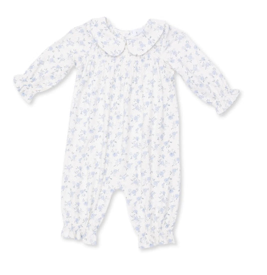 Rose Briar Smocked Long Sleeve Romper