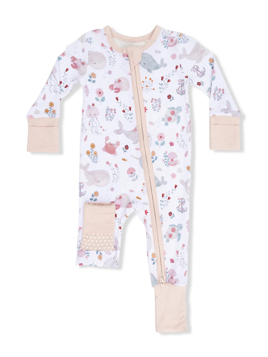 Convertible romper deep sea