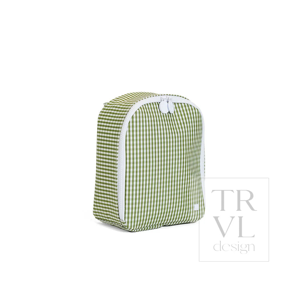 Bring it Lunch Box In Gingham Moss