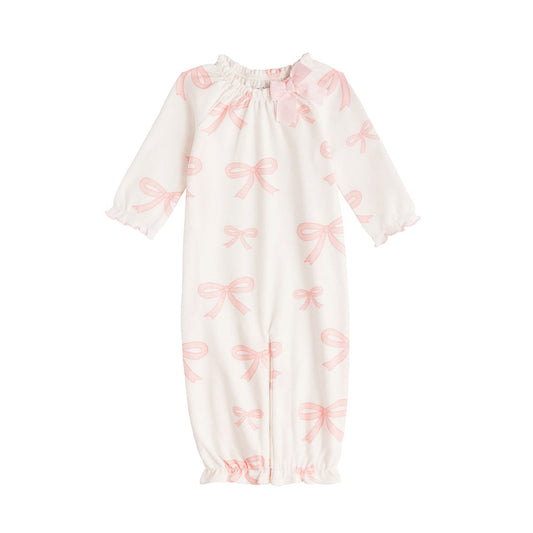 Bow Print Convertiable Gown