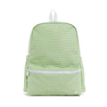 Backpacker in Green Gingham