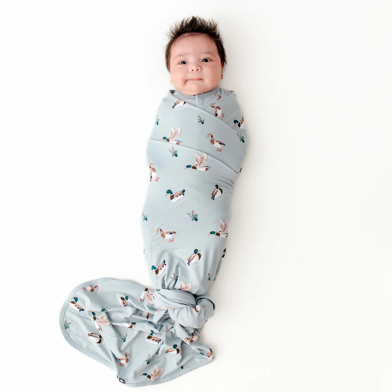 Swaddle blanket In Mallard