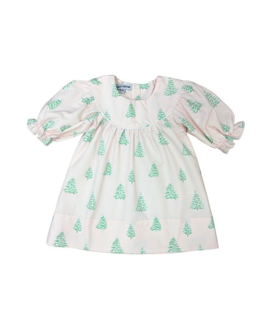Christmas Tree Pink Dress
