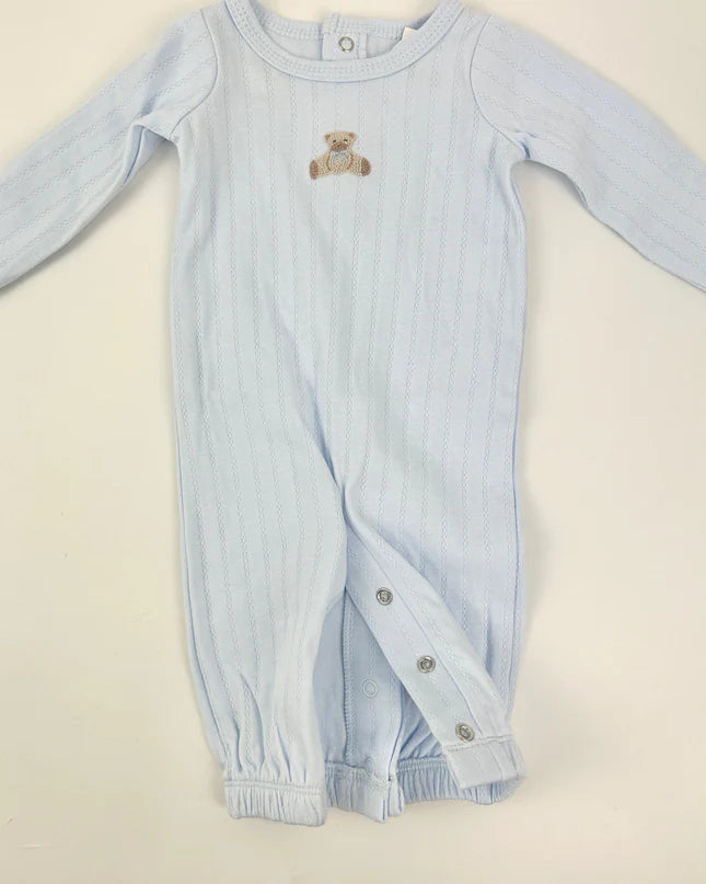 French knot Gown With Bear