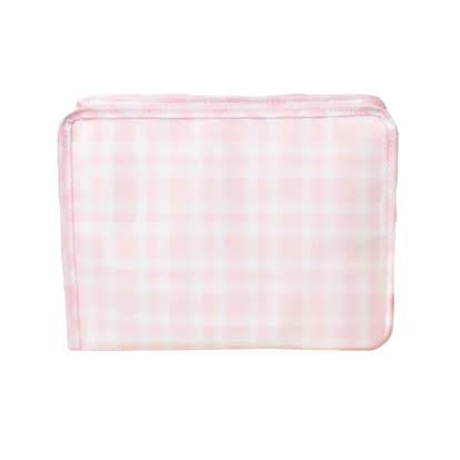 Roadie Pimlico Plaid Pink Bag