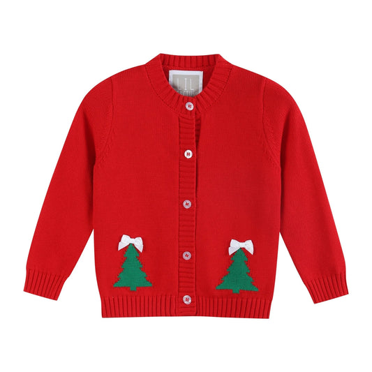 Christmas Tree Knit Cardigan