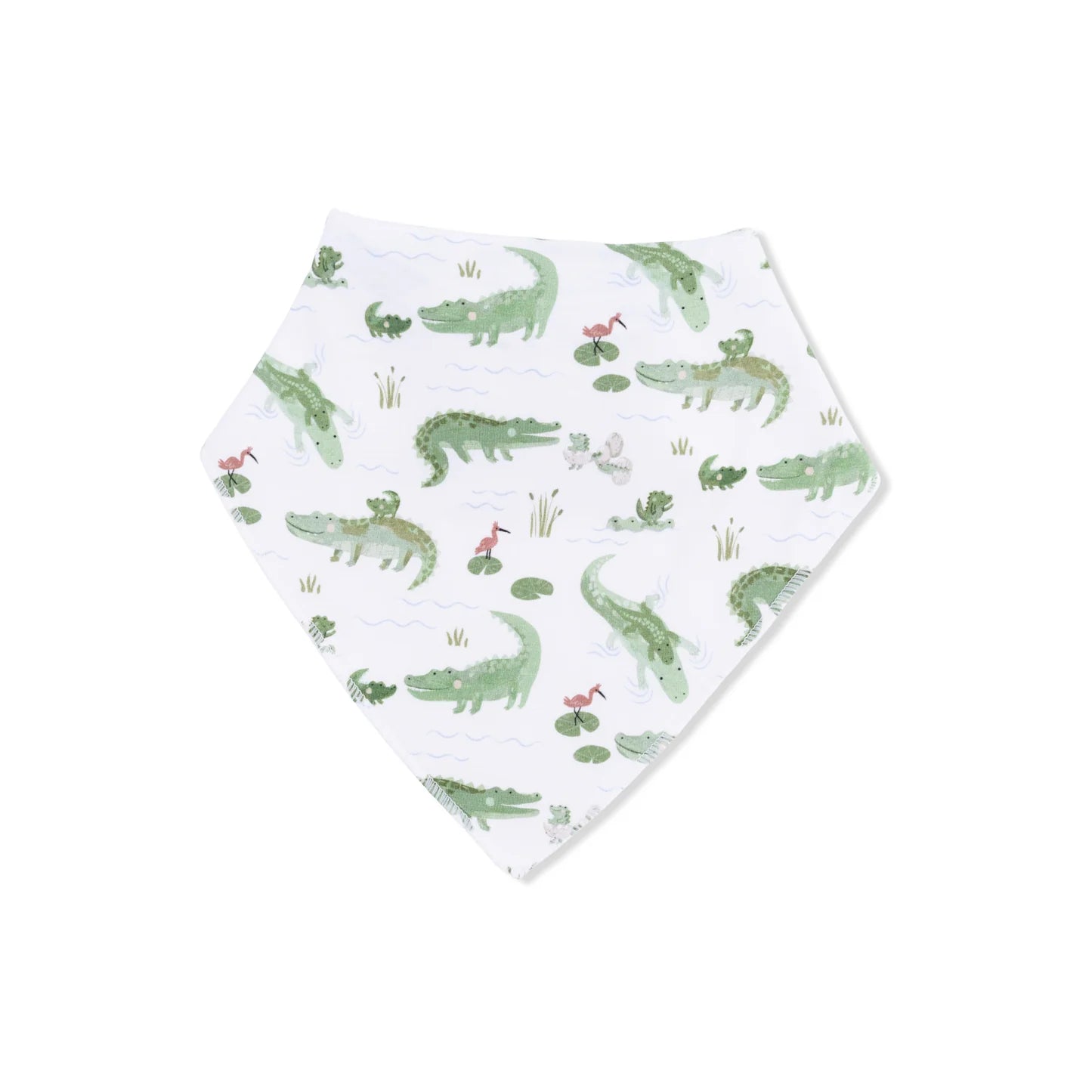 Crayon Alligators Bib