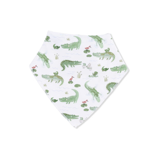 Crayon Alligators Bib