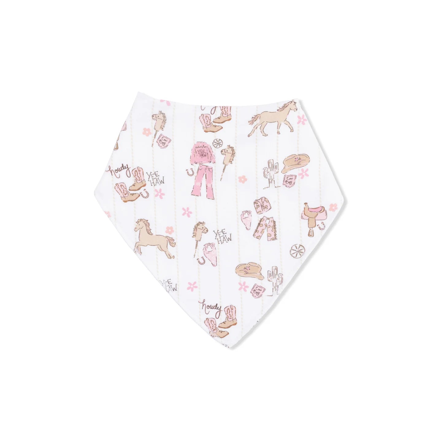 Cowgirl Nursery Bib