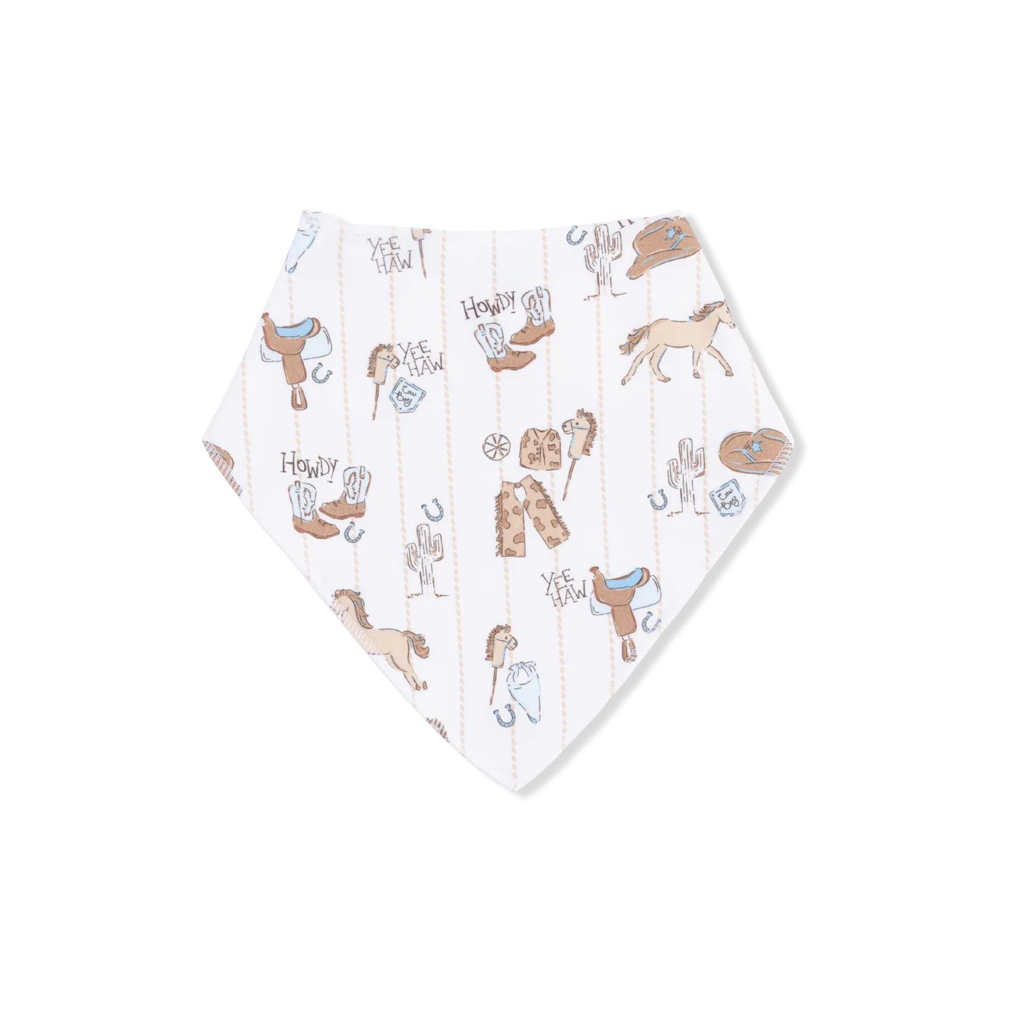 Cowboy Nursery Bib