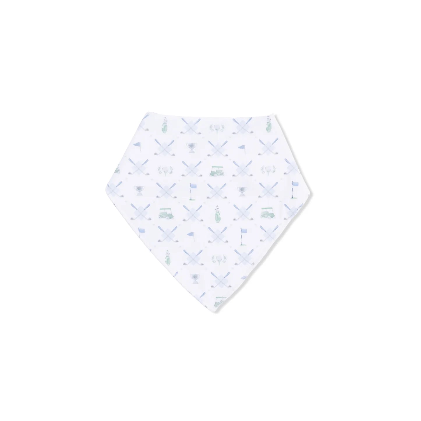 Golf Trellis Blue Bib