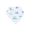 Vintage Golf Cart Blue Bib