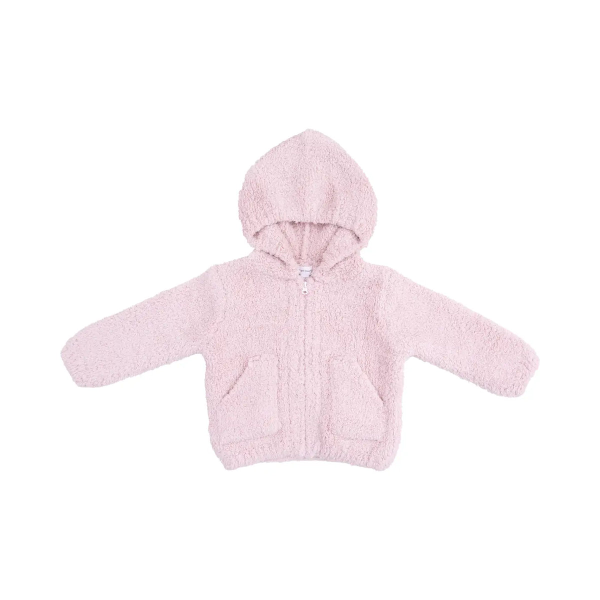 Blush Chenille Hooded Jacket