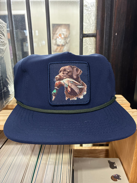 Chocolate Lab Rope Hat - Little Kideauxs