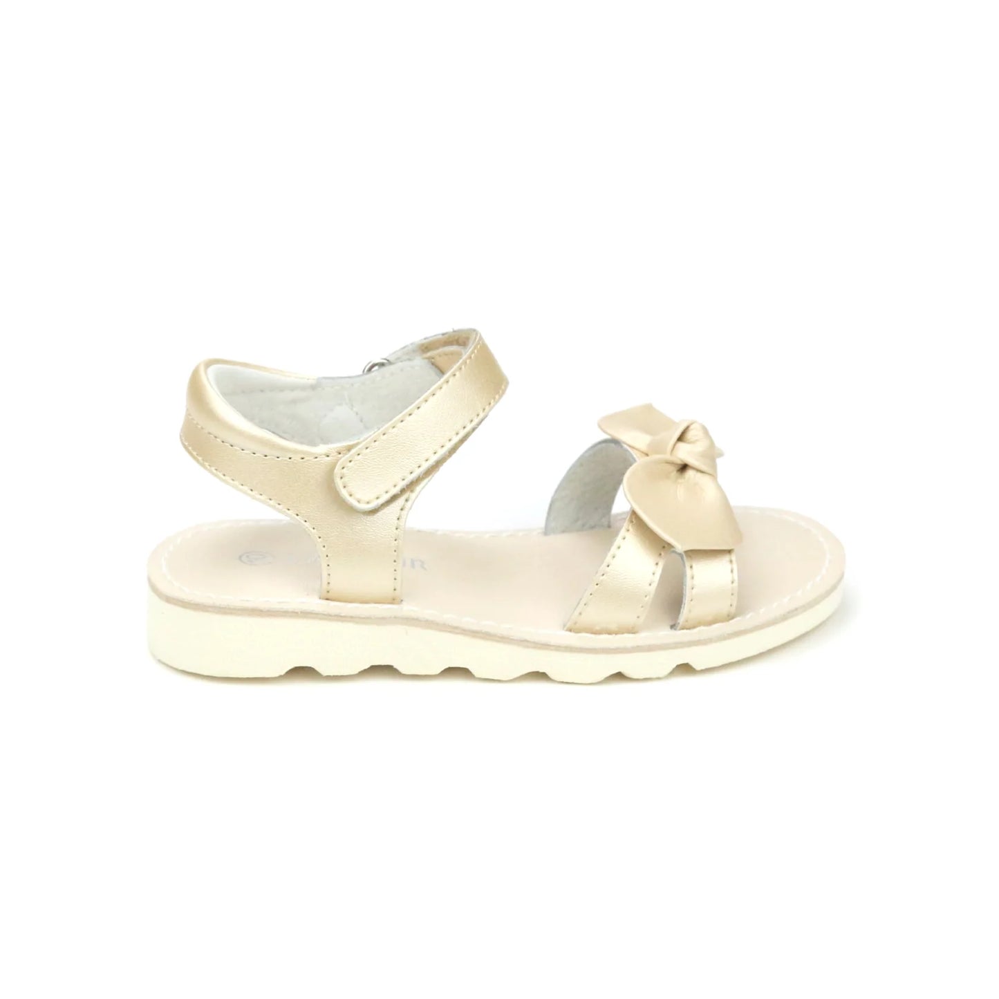 Champagne Josie Scalloped Sandal