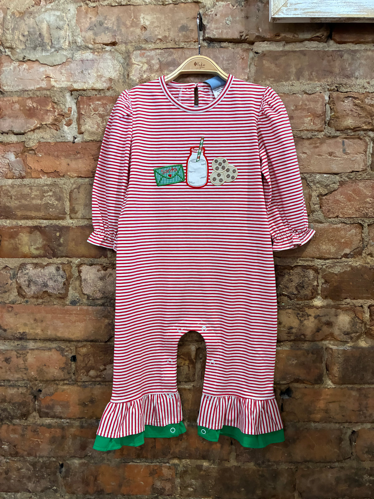 Milk & Cookies Romper (girl)