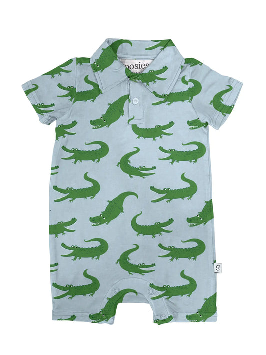 Alligator Polo Romper