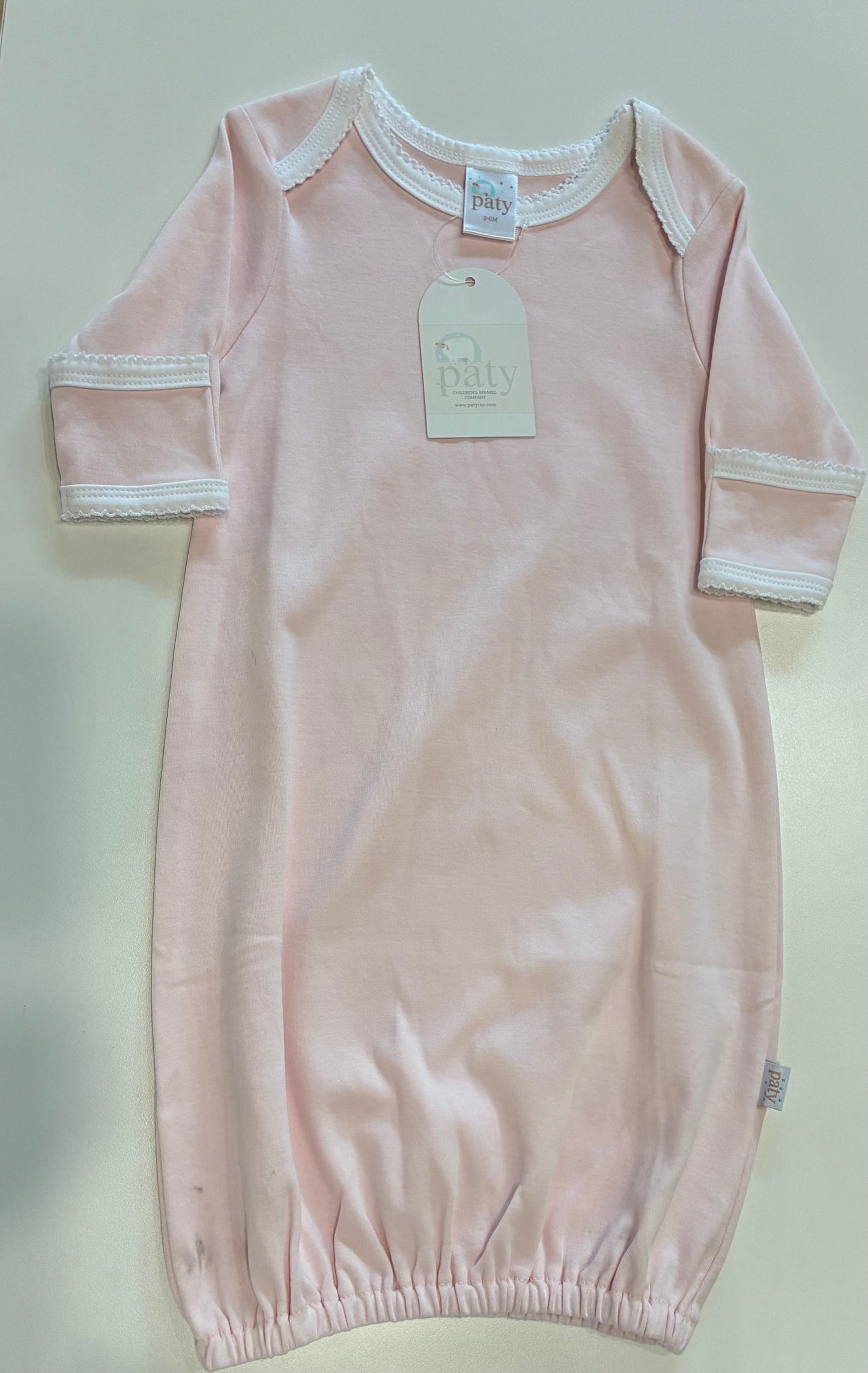 Pink Paty Pima Cotton Gown
