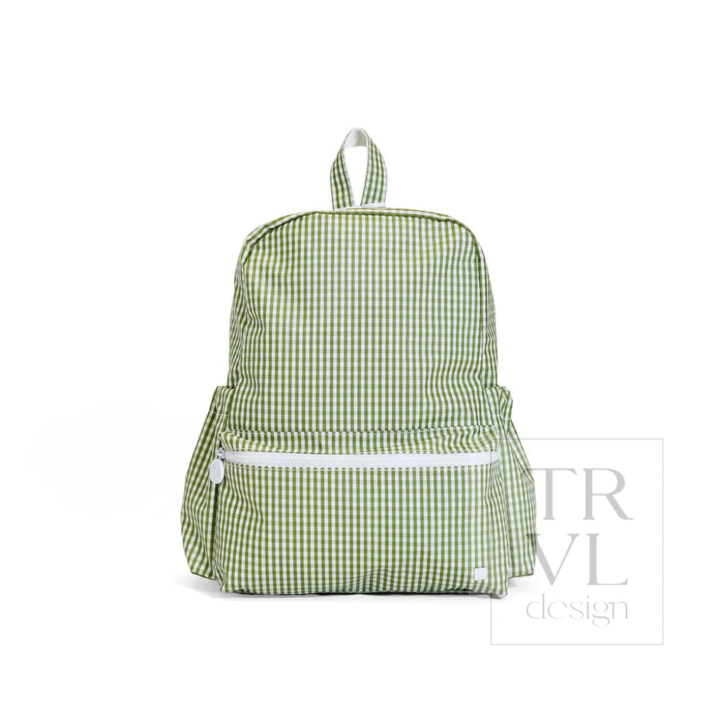 Backpacker In gingham Moss