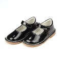 Caitlin Scalloped Mary Jane Black 488