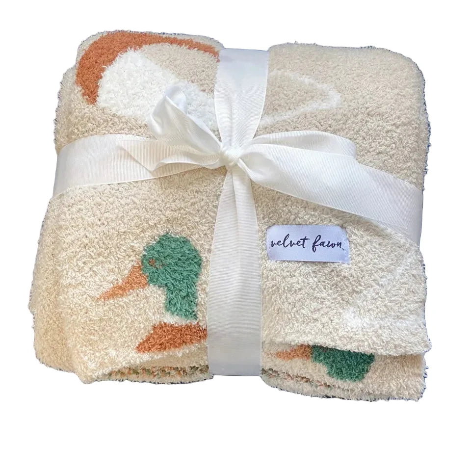 Mallard Chenille Blanket