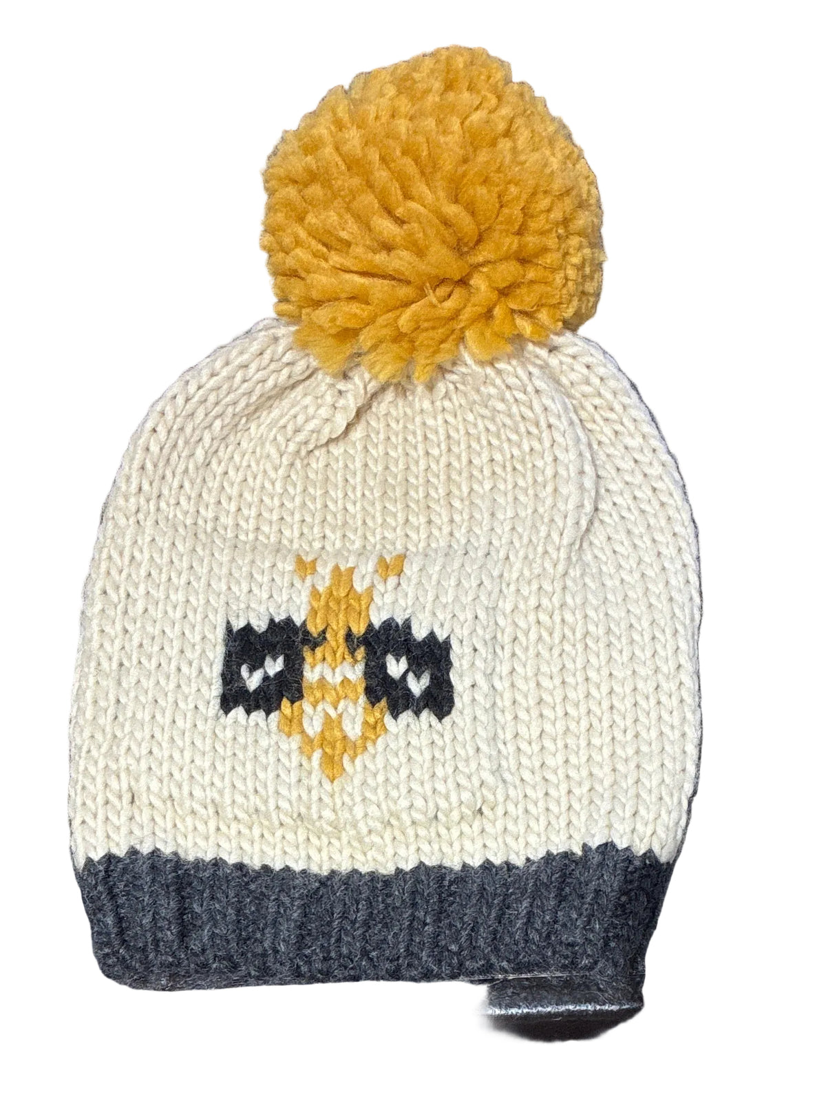 Bee Kids Pom Beanie
