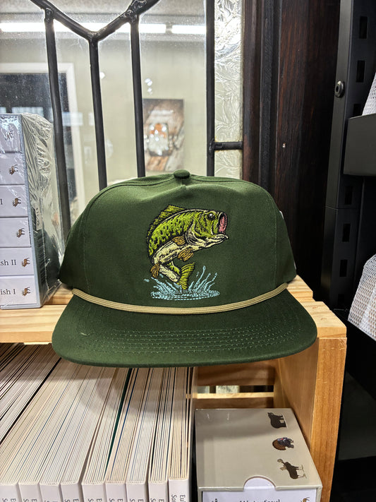 Bass SnapBack Rope Hat - Little Kideauxs