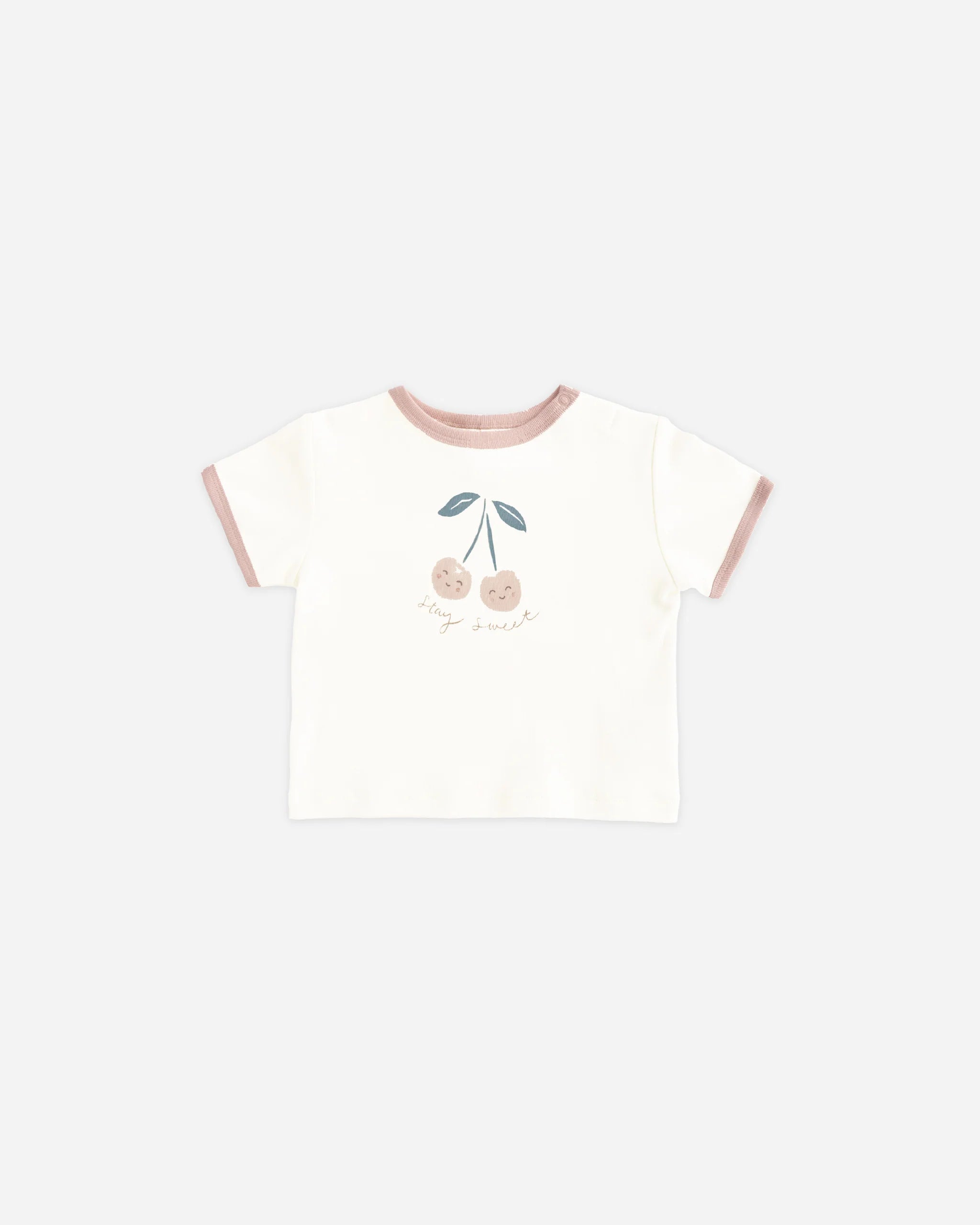 Cherry Ringer Tee and short set