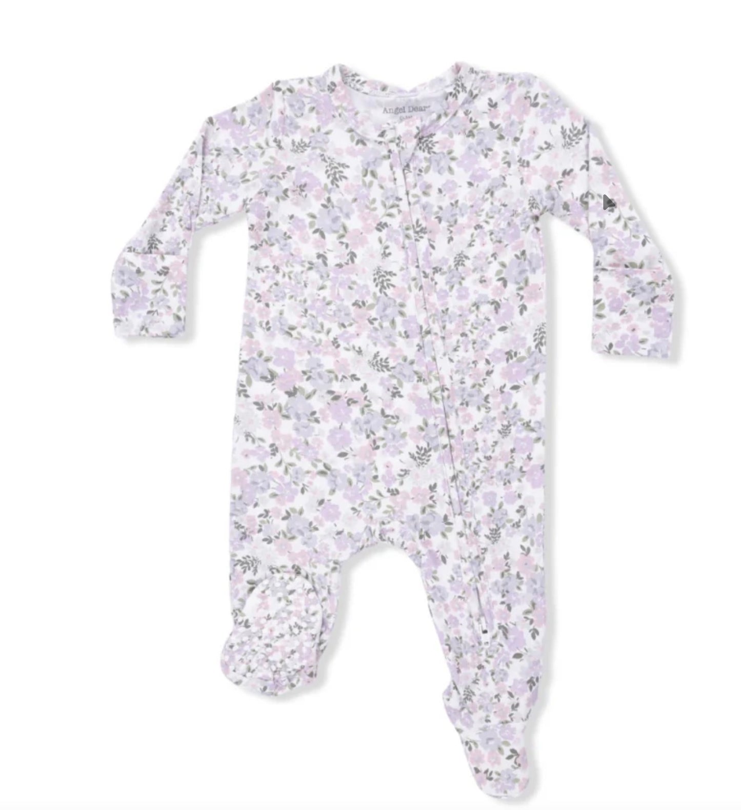 Shannon Floral 2 Way Zipper Footie