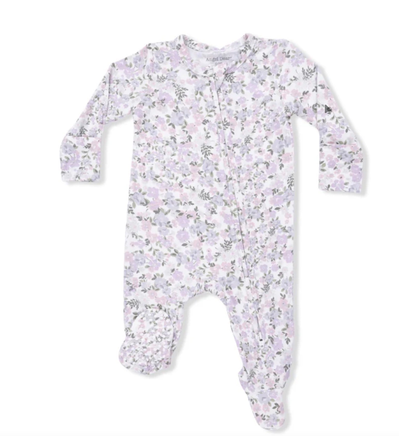 Shannon Floral 2 Way Zipper Footie