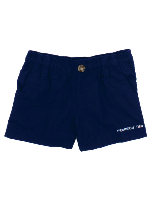 Navy Mallard Shorts