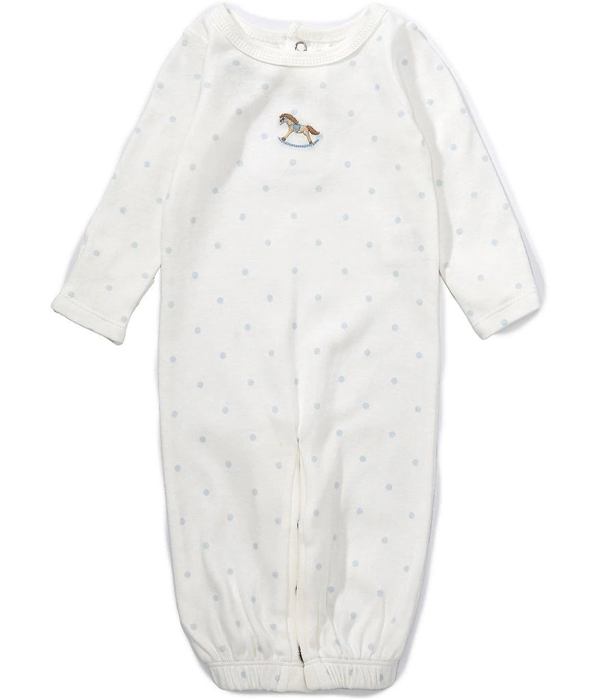 Polka Dot Gown Rocking Horse