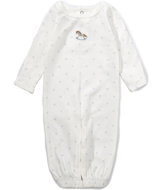 Polka Dot Gown Rocking Horse