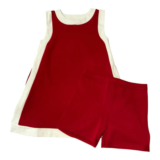 Red Skylar Dress & Shorts