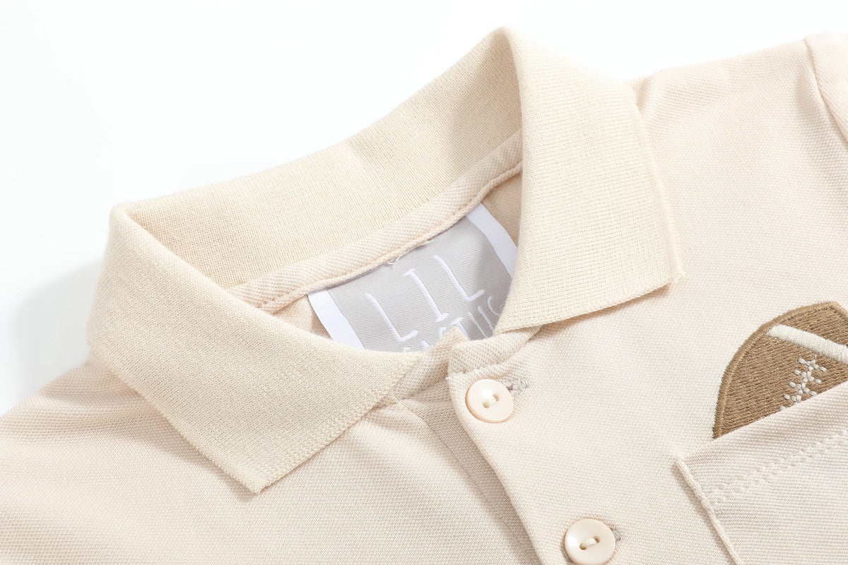 Polo LIL Cactus Football pocket shirt