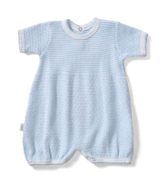 Blue Knit Bubble